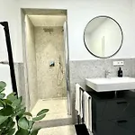 Luxurioes - Dachterrasse - Kueche 아파트 포르히하임